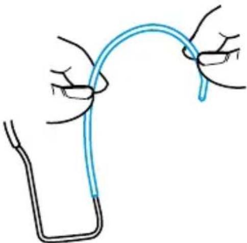 SENNHEISER HSP 4 - Adjusting the neckband - 2