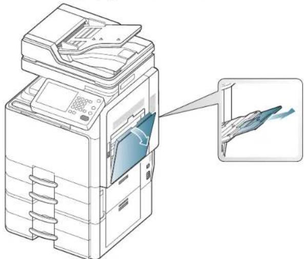 SAMSUNG SCX8030ND - Conseils pour l'utilisation du bac polyvalent - 1
