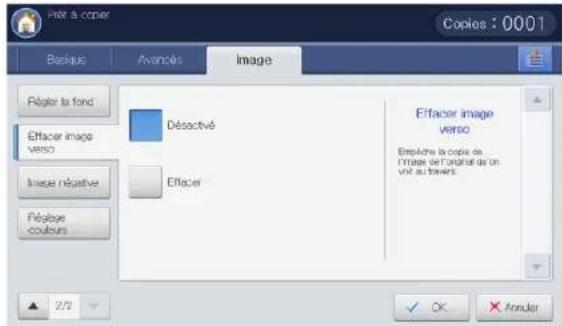 SAMSUNG SCX8030ND - Effacement des images au verso - 1