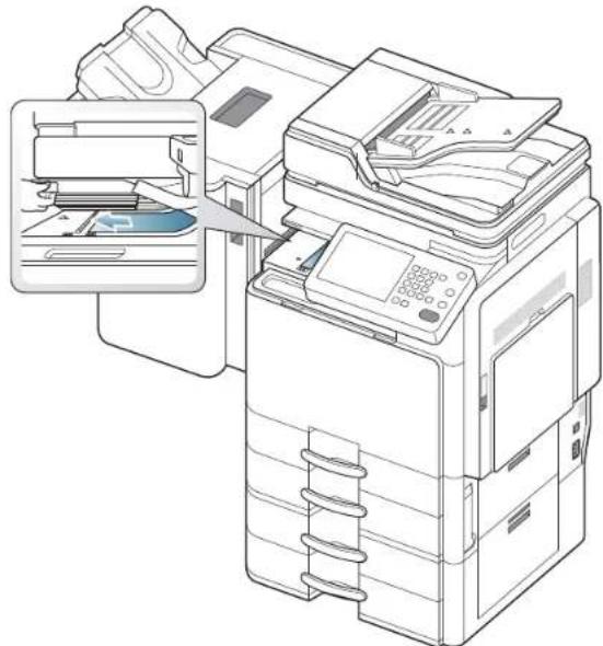 SAMSUNG SCX8030ND - Bourrage papier à l'intérieur du pont du finisseur - 3