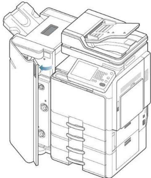 SAMSUNG SCX8030ND - Bourrage papier après le pliage de livret (finisseur de livret 3 250 feuilles uniquement) - 2