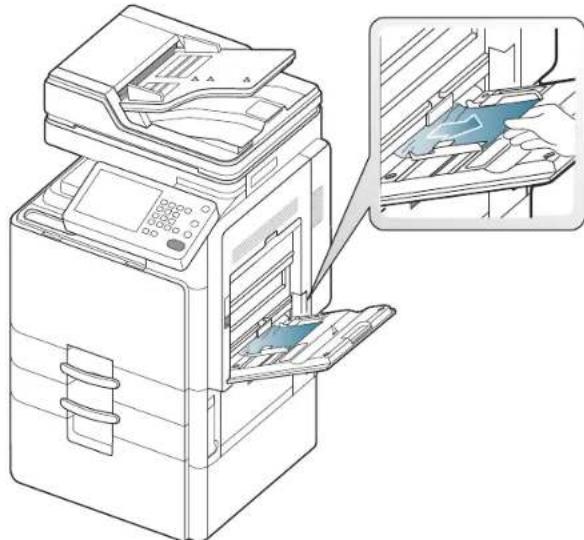 SAMSUNG SCX8030ND - Bourrage papier au niveau du bac polyvalent - 2