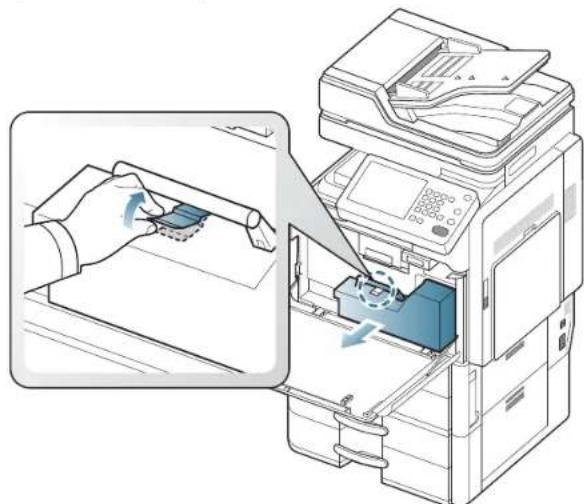 SAMSUNG SCX8030ND - Remplacement du récupérateur de toner usagé - 2