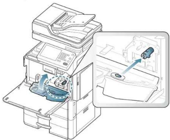 SAMSUNG SCX8030ND - Remplacement du récupérateur de toner usagé - 3