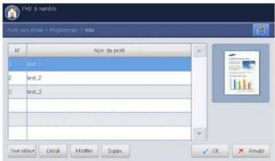 SAMSUNG SCX8030ND - Utilisation de l'alerte Programmes - 1