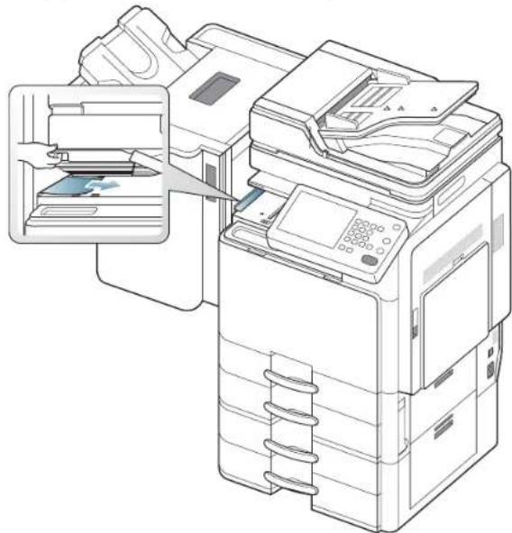SAMSUNG SCX8030ND - Bourrage papier à l'entrée du finisseur - 3