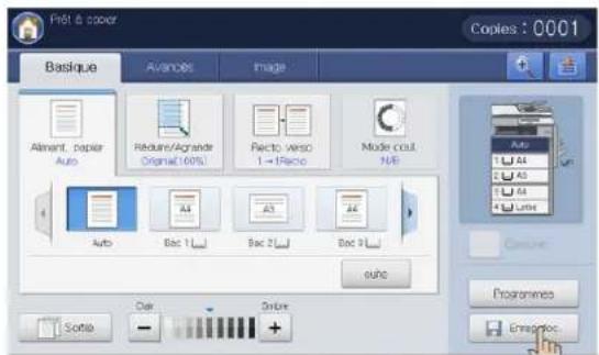 SAMSUNG SCX8030ND - Enregistrement de documents - 2