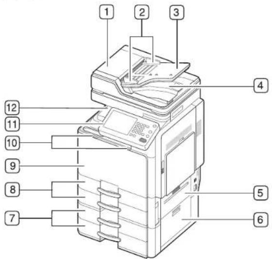 SAMSUNG SCX8030ND - Vue avant 1 - 1