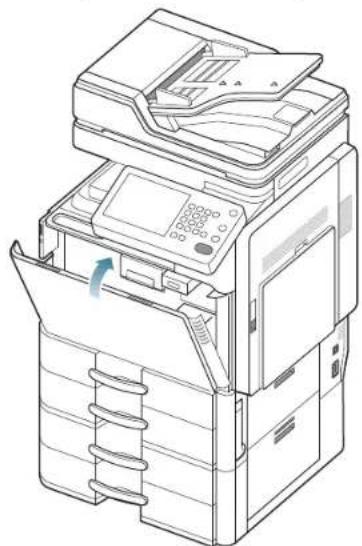 SAMSUNG SCX8030ND - Nettoyage du bâtonnet pour la poussière de papier et du chargeur de l'unité d'imagerie - 10