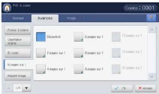SAMSUNG SCX8030ND - Copie pages multiples - 2