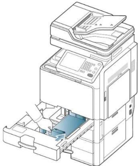 SAMSUNG SCX8030ND - Chargement de papier dans le bac - 8