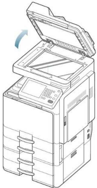 SAMSUNG SCX8030ND - Préparation des originaux - 1
