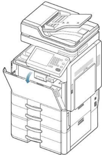 SAMSUNG SCX8030ND - Remplacement du récupérateur de toner usagé - 1