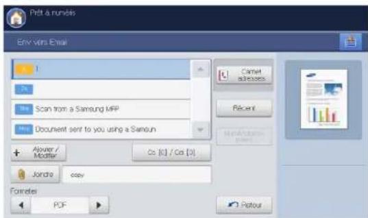 SAMSUNG SCX8030ND - Email - 4
