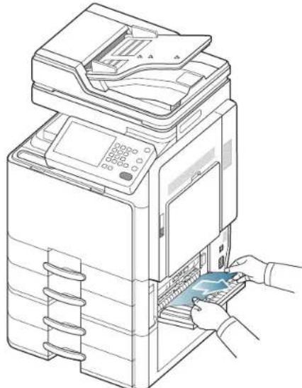 SAMSUNG SCX8030ND - Bourrage papier à l'intérieur de l'appareil (bourrage d'alimentation 2) - 3