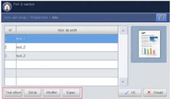 SAMSUNG SCX8030ND - Gestion des Programmes - 1