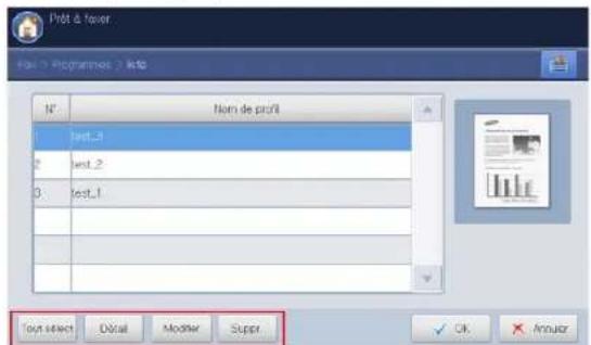 SAMSUNG SCX8030ND - Gestion de programmes - 1