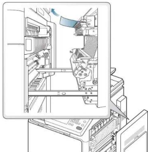 SAMSUNG SCX8030ND - Bourrage papier à l'intérieur du trajet recto/verso (bourrage recto/verso 2) - 4