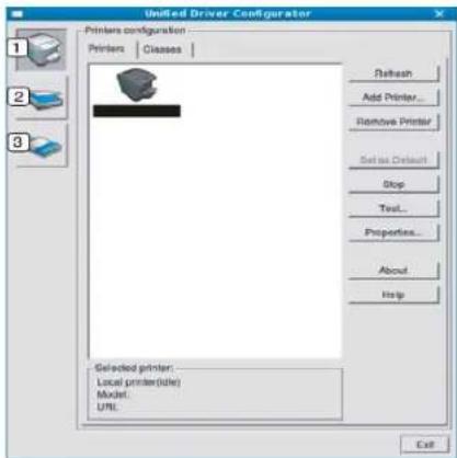 SAMSUNG SCX8030ND - Ouverture du Unified Driver Configurator - 1