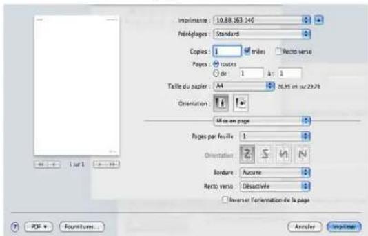 SAMSUNG SCX8030ND - Mise en page - 1