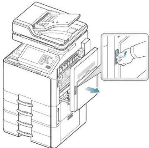 SAMSUNG SCX8030ND - Bourrage papier à l'intérieur de l'appareil (bourrage à la sortie de l'unité de fusion) - 2