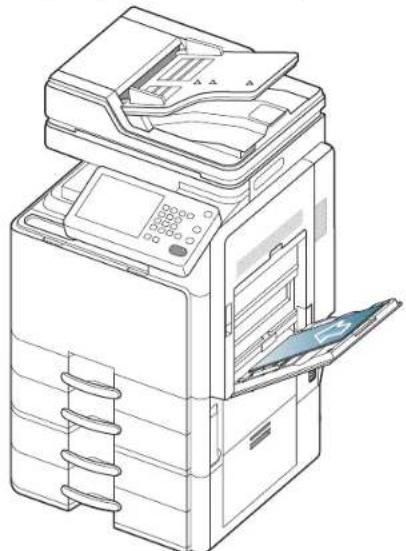 SAMSUNG SCX8030ND - Conseils pour l'utilisation du bac polyvalent - 3