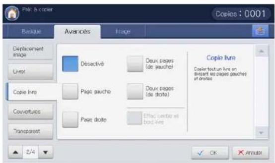 SAMSUNG SCX8030ND - Copie de livre - 2