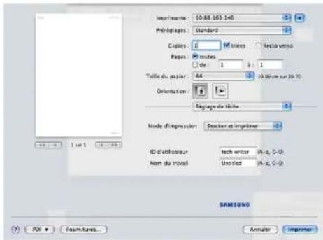 SAMSUNG SCX8030ND - Réglage de tâche - 4