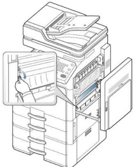 SAMSUNG SCX8030ND - Bourrage papier à l'intérieur de l'appareil (bourrage à l'entrée de l'unité de fusion) - 4