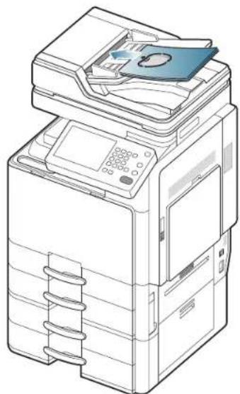 SAMSUNG SCX8030ND - Préparation des originaux - 2