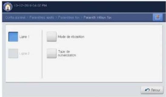 SAMSUNG SCX8030ND - Modification des modes de réception - 1