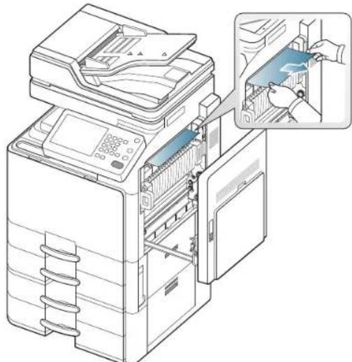 SAMSUNG SCX8030ND - Bourrage papier en haut du trajet recto/verso (bourrage recto/verso 1) - 4