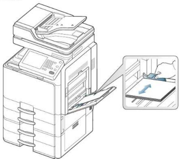SAMSUNG SCX8030ND - Conseils pour l'utilisation du bac polyvalent - 4