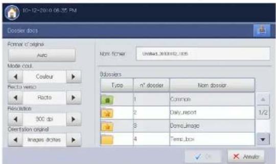 SAMSUNG SCX8030ND - Enregistrement de documents - 2