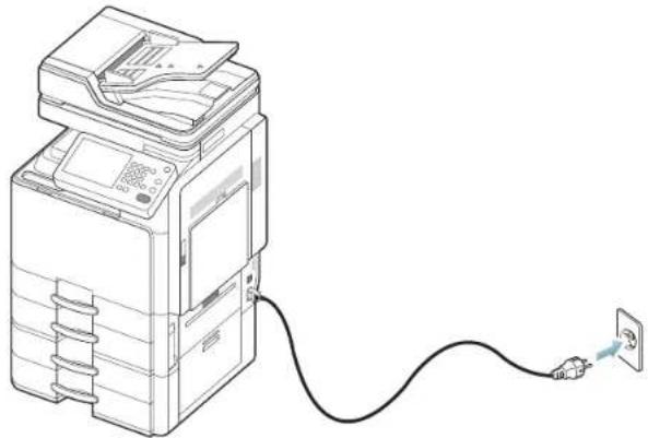 SAMSUNG SCX8030ND - Mise en marche de l'appareil - 3
