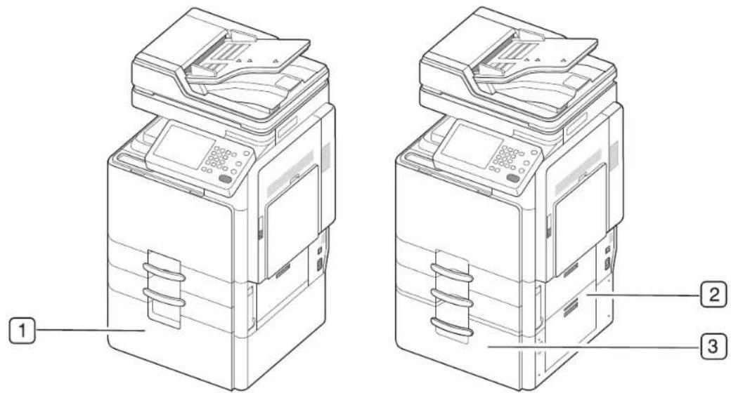 SAMSUNG SCX8030ND - Vue avant 1 - 11