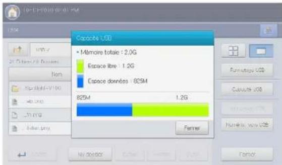 SAMSUNG SCX8030ND - Affichage de la capacité de la mémoire USB - 2