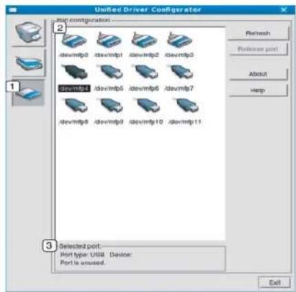 SAMSUNG SCX8030ND - Ports configuration - 1