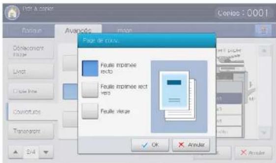 SAMSUNG SCX8030ND - Copies avec couverture - 4