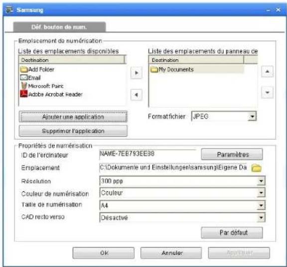 SAMSUNG SCX8030ND - Utilisation de l'alerte Gestionnaire de numérisation et de télécopie 2 Samsung - 2