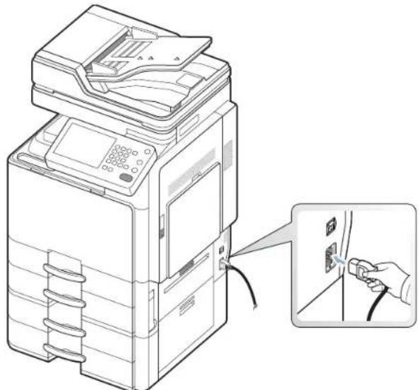 SAMSUNG SCX8030ND - Mise en marche de l'appareil - 2