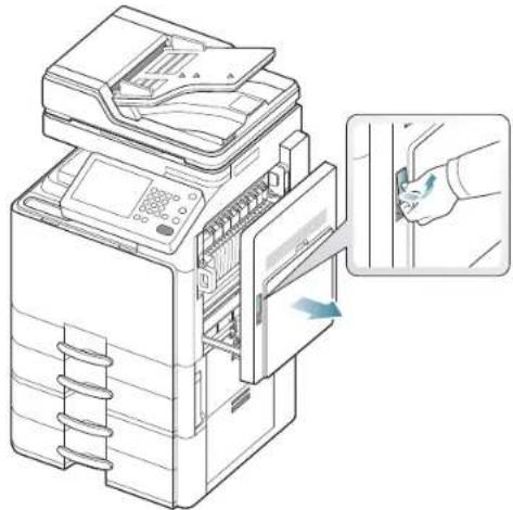 SAMSUNG SCX8030ND - Bourrage papier à l'intérieur de l'appareil (bourrage à l'entrée de l'unité de fusion) - 3