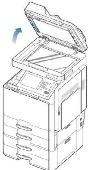 SAMSUNG SCX8030ND - Bourrage du papier d'origine dans le scanner - 4