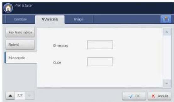 SAMSUNG SCX8030ND - Enregistrement d'originaux dans la Messagerie - 1