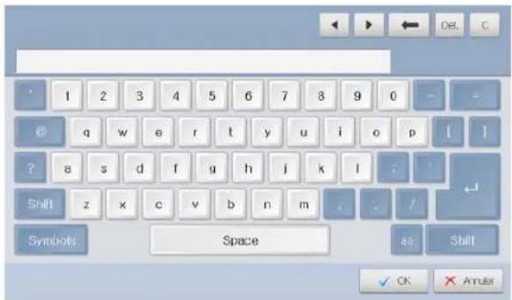 SAMSUNG SCX8030ND - Saisie d'adresses électroniques depuis le clavier contextuel - 1