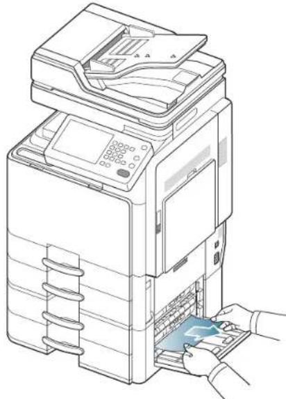 SAMSUNG SCX8030ND - Bourrage papier à l'intérieur de l'appareil (bourrage d'alimentation 4) - 3