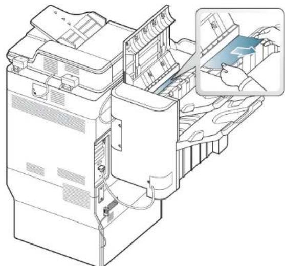 SAMSUNG SCX8030ND - Bourrage papier autour de la perforatrice du finisseur - 3