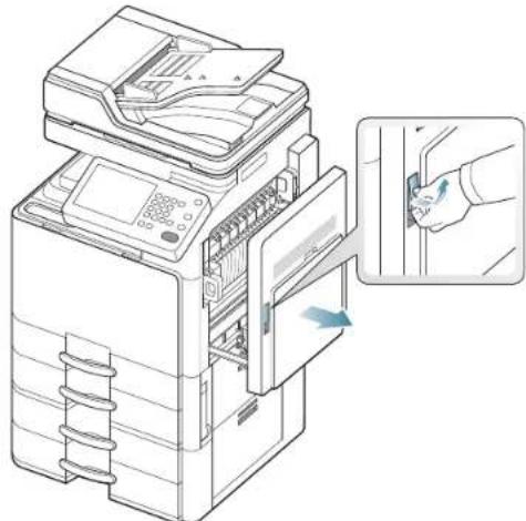 SAMSUNG SCX8030ND - Bourrage papier à l'intérieur de l'appareil (bourrage d'alimentation 1) - 3