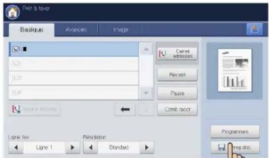 SAMSUNG SCX8030ND - Enregistrement de documents - 2