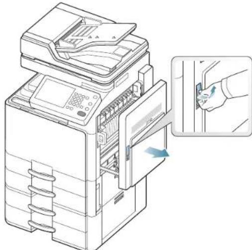 SAMSUNG SCX8030ND - Bourrage papier en haut du trajet recto/verso (bourrage recto/verso 1) - 3